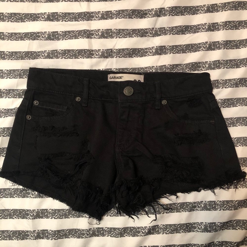 Ripped shorts